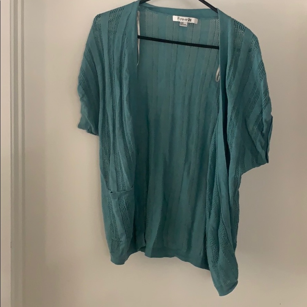 Blue shrug